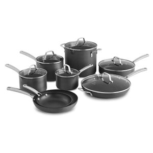 Calphalon classic hard anodized nonstick 14 piece cookware set