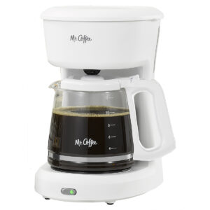 Mr. Coffee 12-Cup Switch Coffee Maker in white