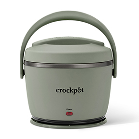 CrockPot Lunch Crock Food Warmer in Moonshine Green